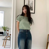 ミルクグリーンTシャツ