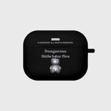 LITTLE FIRE STEEL COVY-BLACK(AIR PODS PRO-COLOR JELLY) (6610804736118)