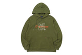 ドーパミンフィンガーフーディー / DOPAMINE FINGER HOODIE_KHAKI