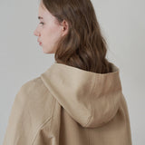 フーデッドラグランジャンパー / Hooded raglan jumper