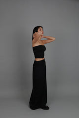 JERSEY MAXY LONG SKIRTS