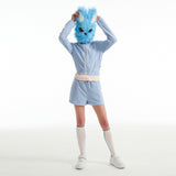 チェリーショットテルーパンツ／CHERRY SHORT TERRY PANTS [SKY]
