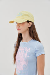 AND CAT BALL CAP_YELLOW