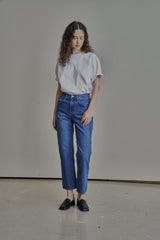 クロップドデニム/CROPPED DENIM_BLUE