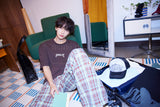 [24SS] AE ロゴ半袖Tシャツ レッド