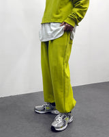 オールインワンプリーツパンツ/FL All-in-One Pleated Pants (4 colors)
