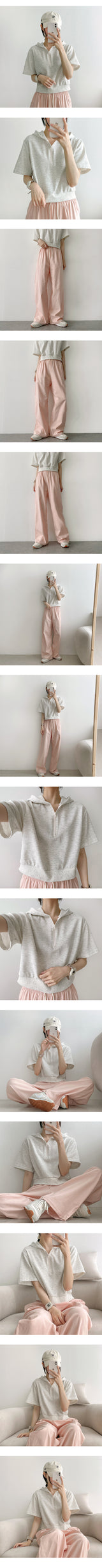 Summer soft linen spandex bendable pants