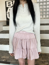 freesia shirred skirt