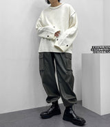 カーゴストリングパンツ/BL Cargo String Pants (2 colors)