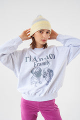 フラミリー スウェットシャツ / Framily Sweatshirts Light melange