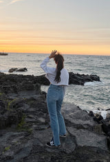 ストレートフィットスリットデニムパンツ/BILLLIE SUHYEON, LOONA HYUNJIN, NATURE UCHAE, H1-KEY SEOI, ITZY RYUJIN, FROMIS_9 SONG HA-YOUNG, H1-KEY SEOI,  WJSN EXY, LABOUM ZN, WEEEKLY JIHAN WORN STRAIGHT FIT SLIT DENIM PANTS [6675]