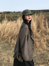 Tom check jacket