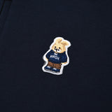 キルシーウィティーバニージップアップフーディー / WITTY BUNNY ZIP UP HOODIE [NAVY] (6671634104438)