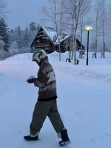 Rudolph zip-up