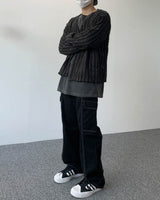 ステッチカーゴコットンパンツ。/Stitch Cargo Cotton Pants (6623649497206)