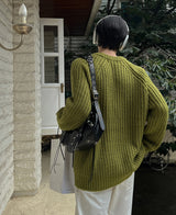 ボーイフレンドオーバーニット (3 color)