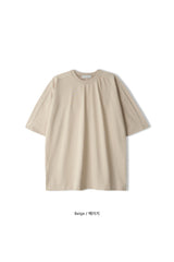 ダブルラインオーバーサイズ半袖Tシャツ / LMN Double-Line Oversized Short-Sleeved T-Shirt (5 colors)