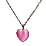 Catseye necklace (6671340699766)