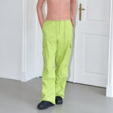WIDE CARGO PANTS_GREEN