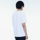 オーバーフィットロゴピンタックラインTシャツ / OVERFIT LOGO PINTUCK LINE T-SHIRTS (WH)