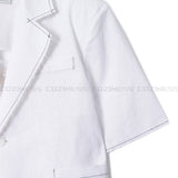 90's リネンデッキステッチオーバーサイズジャケット / 90's Linen Decki Stitch Oversized Jacket (2 colors)