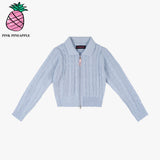 ツイストニッティングカーディガン/TWIST KNITTING CARDIGAN