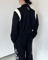 STACK LOGO VARSITY JACKET