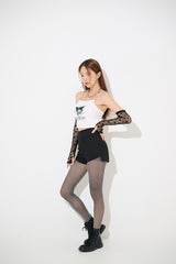 デビルチェーンクロップトップ / TOP(9303) Devil Chain Crop Top