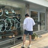 ローファーストUSAコットンオーバーサイズフィットクーリング長袖Tシャツ
