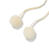 CHERRY BOHEMIAN POMPOM CAP [SAND]