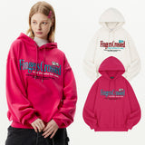 フィンガークロスエンブロイダリーバルーンフィットフーディ / Fingers Crossed Embroidery Balloon Fit Hoodie - 2 color