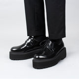 DAVID STONE ハイソール ダービーシューズ / DAVID STONE HIGH-SOLE DERBY SHOES  new vibram commando sole