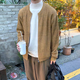 ツイストカラーカーディガン