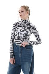 ゼブラタートルネック/ZEBRA TURTLENECK