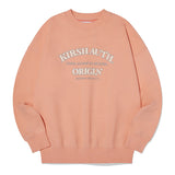 KIRSH ARCH LOGO BASIC SWEATSHIRT [DARK SALMON]