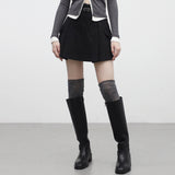 Weevil cargo pleated skirt