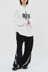 Fear Print Longsleeve (2color)