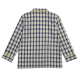 CHECK PAJAMA_NAVY(W) (6600111226998)