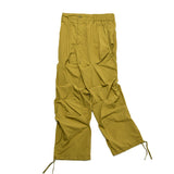 クリースナイロンバンディングパンツ / CREASE NYLON BANDING PANTS_OLIVE GREEN
