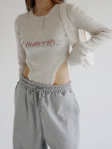 バタフライスーツTシャツ/Butterfly suit T-shirt (3color)