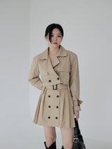 トレンチクロップジャケット / Trench Crop Jacket (3color)