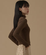 LONG SLEEVE HIGH NECK TOP