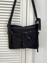 Mighty Zipper Square Mini Messenger Cross Bag