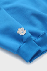 ベーシックラインロゴスウェットシャツ・ブルー［ユニセックス］/ Basic Line Logo Unisex Blue Sweat Shirt