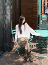 ヒュートスモーキングバンディングナシミニワンピース / Huto Smoking Banding Nashi Mini One Piece