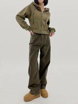 ワームカラーブラッシュドコットンパンツ/No.3071 Warm color brushed cotton Pants (6color)