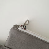  Oxford simple line strap pouch - dim gray