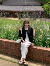 3 TAP Snap Tweed Jacket (2color)