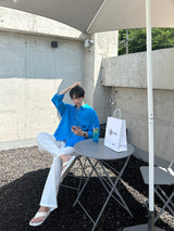 バイオウォッシングクーリングオーバーフィットリネンシャツ / LMN Bio-Washing Cooling Oversized Fit Linen Shirt (5 colors)