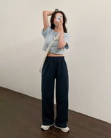 [Bellide made] Good Fabric Premium Crop Short Sleeve